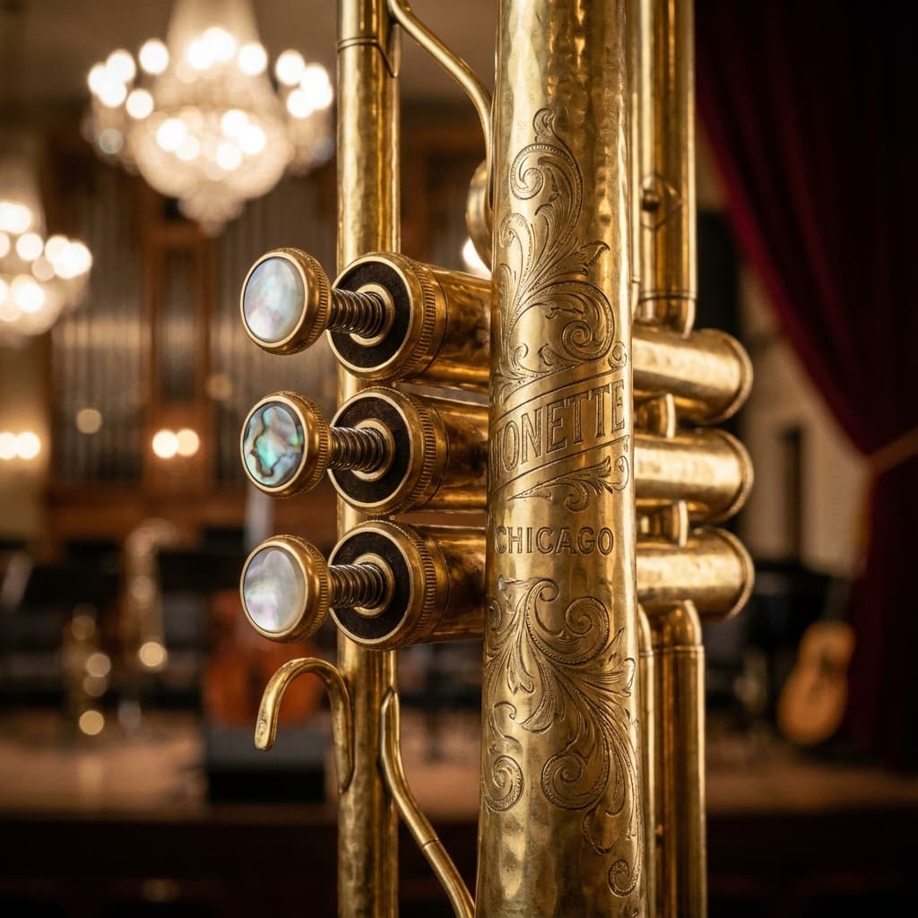 Trompette en gros plan - Excellence Technique